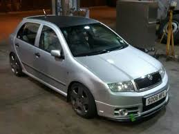 Fabia Vrs On Audi Tt Wheels Parabol Skoda Fabia Skoda Auto Skoda