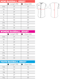 Sizing V2 Wooter Apparel Team Uniforms And Custom Sportswear