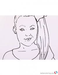 Jojo siwa printable color pages. Jojo Coloring Pages Coloring Home