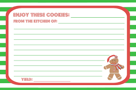 Pin On Christmas Recipe Cards
