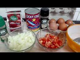 Cook until meat is no longer pink on the outside. How To Prepare Pilchards In Hot Sauce Mixed With Eggs And Served With Rice Or Bread Youtube