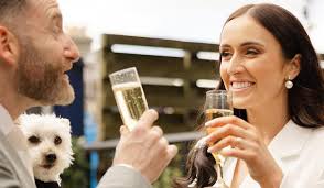 PICS: Paul Byrom's wife Cat is a chic bride in secret wedding snaps