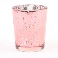Rose gold mercury glass tea light holder candle votive wedding table decor. Koyal Wholesale 12 Pack Blush Pink Antique Votive Cups Mercury Glass Candle Holders Wedding Votive Candle Holders
