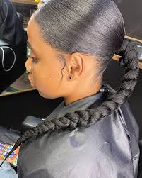 Nothing like a sleek braided ponytail