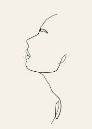 House plant in pot continuous one line drawing. Simple Line Drawing Woman Body Novocom Top