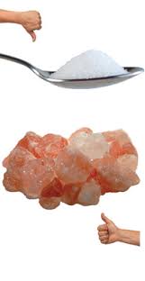 Table Salt Versus Crystal Salt Himalayan Salt Crystals Table Salt Himalayan Pink Salt