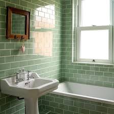Shower tile ideas can stand as a great counterpoint to other tile in the bathroom. Green Tiled Bathroom Bathroom Decorating Ideas Ideal Home Green Tile Bathroom Green Bathroom Bathroom Style