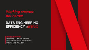 Homewelcome to strata energy, inc. Data Engineering Efficiency Netflix Strata 2017