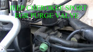 New egr valve on the right and the napa one comes with both new gaskets required and two new bolts as these seem to very common to be damaged in the removal process. Jeep Cherokee Sport Egr Purge Valve Replacement Youtube