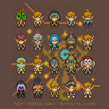 Before this one i have made one, but was so tiny and doesn't have so much details, but i hope this one looks better. Nori S Doodles Konoriarts Here S Some Pixel Art Link From Breath Of The