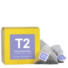T2 French Earl Grey Flavoured Black Tea Bags 25 Pack Coles Online