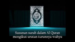 Tanda ini diambil dari kepala huruf sad. Susunan Surah Dalam Al Quran Mengikut Turutan Turunnya Wahyu Youtube