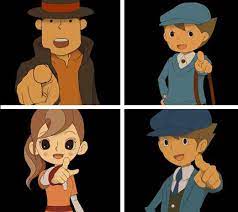 Unless You Ve Played Professor Layton You Ll Never Understand How Great It Feels To See Them Pointing At You Professor Layton Layton The Professor