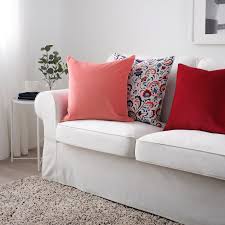 Sanela Cushion Cover Light Brown Red Ikea Canada Ikea Cushion Cover Ikea Cushions