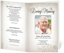 Ceasar Funeral Program Template 6 Colors Funeral Program Template Free Funeral Programs Funeral Pamphlet