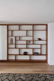 In this tutorial, i'm going to show you how i built this bookcase. Res4 Modern Nyc Apartment With Walnut Bookshelves Custom Bookshelves Home Building Design Modern Bookcase