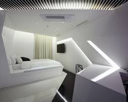 Tags :teak bedroom futuristic sets. Seungmo Lim Merges Surfaces Of Pure Crystal Hotel In Seoul