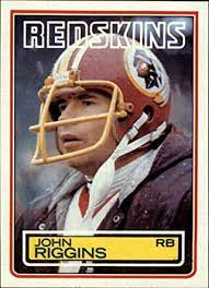 Maybe you would like to learn more about one of these? Amazon Com 1983 Topps Football Card 198 John Riggins Collectibles Fine Art