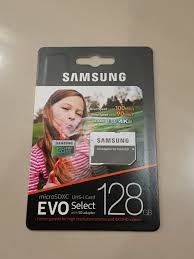 Kleiner als eine fingerkuppe, aber vollgepumpt mit 200 gigabyte speicher. Samsung Evo Select Microsdxc Memory Card 128gb Electronics Computer Parts Accessories On Carousell