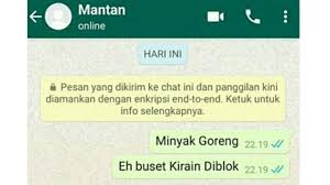 Kata kata kecewa sering digunakan seseorang buat mengungkap sebuah perasaannya ketika sedang mendapat sebuah musibah. 6 Chat Kocak Ke Mantan Pacar Ini Bikin Geleng Kepala Hot Liputan6 Com