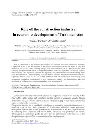 At the same time it creates plenty of job opportunities. Global Contribution Of Construction Output 1998 Download Table