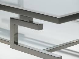 Find this pin and more on contemporary coffee and occasional tables by innes gallery. Nickel Plated Steel Coffee Table By Guy Lefevre For Jansen 1970s For Sale At Pamono