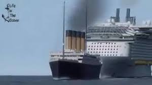 Footage from my june 2012 vacation.i do not own the rights to this music. Titanic In A Comparison With Symphony Of The Seas Youtube