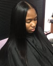 The shorter layers help to frame the face, while the longer ones accent the curl and add volume. 9 Middle Part Quick Weave Ideas Middle Part Quick Weave Quick Weave Hair Styles