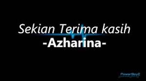Dari sekian banyak wanita, terima kasih karena sudah memilihku, aku mengerti, perjalanan cinta kita tidaklah mulus. Sekian Terima Kasih By Azharina Youtube