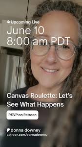 Creating sketches in oil is a joy