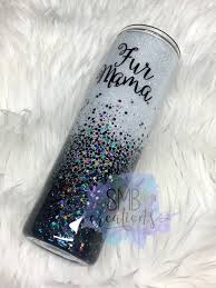 Black And Silver Ombre Tumbler Black And White Ombre Glitter Tumbler Sparkle Glitter Dipped Travel Mug Rainbow Holographic Glow Stick Jars Glitter Tumbler Glow Sticks