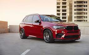 Download Wallpapers Bmw X5m 2018 F85 Luxury Suv Red X5 Tuning X5 Black Wheels German Cars Bmw Besthqwallpapers Com Luxury Suv Bmw Bmw X5