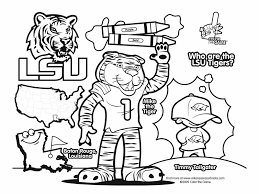 What better way to spend time at home than by colouring in your favourite team mascots. Pin By Dixie Whodat Lee On I Being A Louisiana Girl Football Coloring Pages Lsu Tigers Sports Coloring Pages