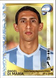 1 avis album coupe du monde 2018 panini. 2016 Panini Copa America Centenario Stickers 318 Angel Di Maria