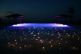 Create A Dreamy Star Effect With The Floor Of Your Pool Full Color Led Lighting 9 Separate Color Programs 4 Swimming Pool Designs Tropical Pool Pool Designs