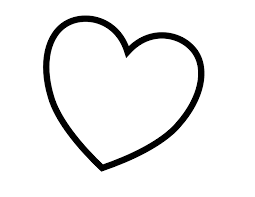 Color your own are black and white line drawings or coloring pages, all of them my own original artwork, which you can copy and color in the graphics program on your own computer, or you can print them out and color them with colored pencils, crayons, whatever you enjoy! Plain Heart Coloring Pages