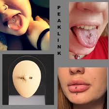 Gimax 1 Piercing De Langue En Titane G23 14 G