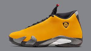 If you're a fan of the jordan 14, this is one of the best colorways you will see this year and is a must cop for the holiday season. Air Jordan 14 Retro Yellow Ferrari Release Date 06 22 19 Bq3685 706 Sole Collector