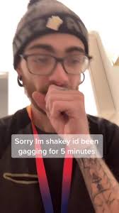 Guy Gags at Hair in Drain