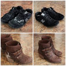 One minor slip up could ruin a pair of shoes for good. Cleaning Salt Stains Off Suede Sneakers And Boots Life At Cloverhill