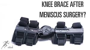 Most people can walk with crutches soon after meniscus surgery. Should You Wear A Knee Brace After Meniscus Surgery Youtube