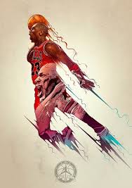 Digital Art Inspiration 46 Michael Jordan Art Nba Art Basketball Art