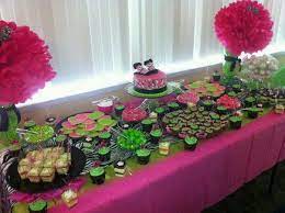 Awww This Was My Baby Shower For Norah 3 Awesome Job Christina Queen Hot Pink Lime Green And Zebra Princess Shower Baby Shower Green Bridal Showers