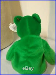 Rare Retired Irish Erin Shamrock Ty 1997 Beanie Baby Errors 1993 Value 1k Ty Beanie Babies Rare