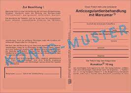 Hat auf dem weg zur arbeit einen kurzen moment nicht aufgepasst. Marcumar Ausweis Zum Ausdrucken 2020 Kalender