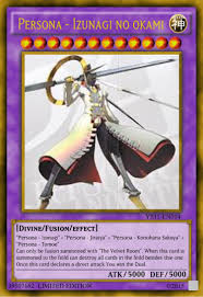 Hi but your measurements don't seem to make sense. Made A Custom Archetype For Persona And Im Having The Boss Personas Of The Main Characters Be Like The God Cards This Is Yu S Ultimate Persona Izunagi No Okamii Yugioh