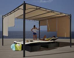 Pavillon Flachdachpergola 3 5 X 3 5 M Hinterhof Terrassen Designs Pavillon Terassenentwurf