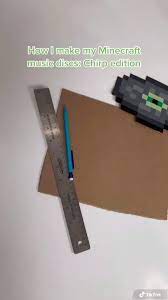 Music Disc Tutorial Video In 2021 Minecraft Room Decor Minecraft Room Minecraft Crafts
