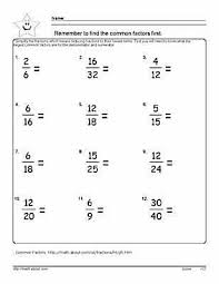 9 Worksheets On Simplifying Fractions For 6th Graders Math Fractions Worksheets Fractions Worksheets Simplifying Fractions