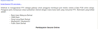 Cara bayar pbb online yang selanjutnya dapat anda lakukan melalui mobile banking. Https Eapps Hasil Gov My Manual Fpx Sistem E Data Pcb Pdf